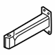 Audi 4M0-802-037-B Lower Rail Audi 4M0-802-037-B Lower Rail