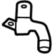 Audi 80A-145-897-C Mount Bracket Connector Audi 80A-145-897-C Mount Bracket Connector