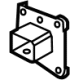Audi 80A-804-473-B-STL Rail End