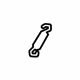 Audi 1K0-881-095 Seat Back Frame Tension Spring Audi 1K0-881-095 Seat Back Frame Tension Spring