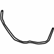 Audi 7L6-819-048 Dash Shield Gasket Audi 7L6-819-048 Dash Shield Gasket