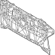 Audi 89A-807-233 End Plate Audi 89A-807-233 End Plate